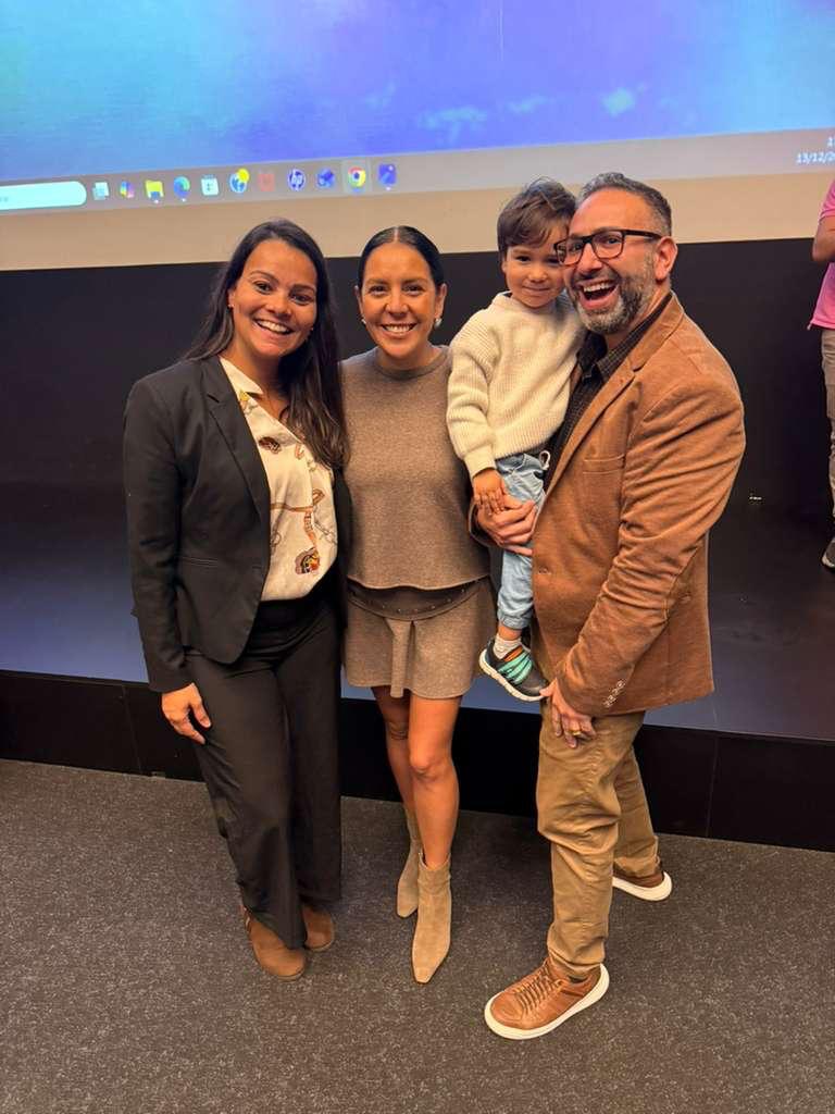 Momento com Pedro e Gi Bianco