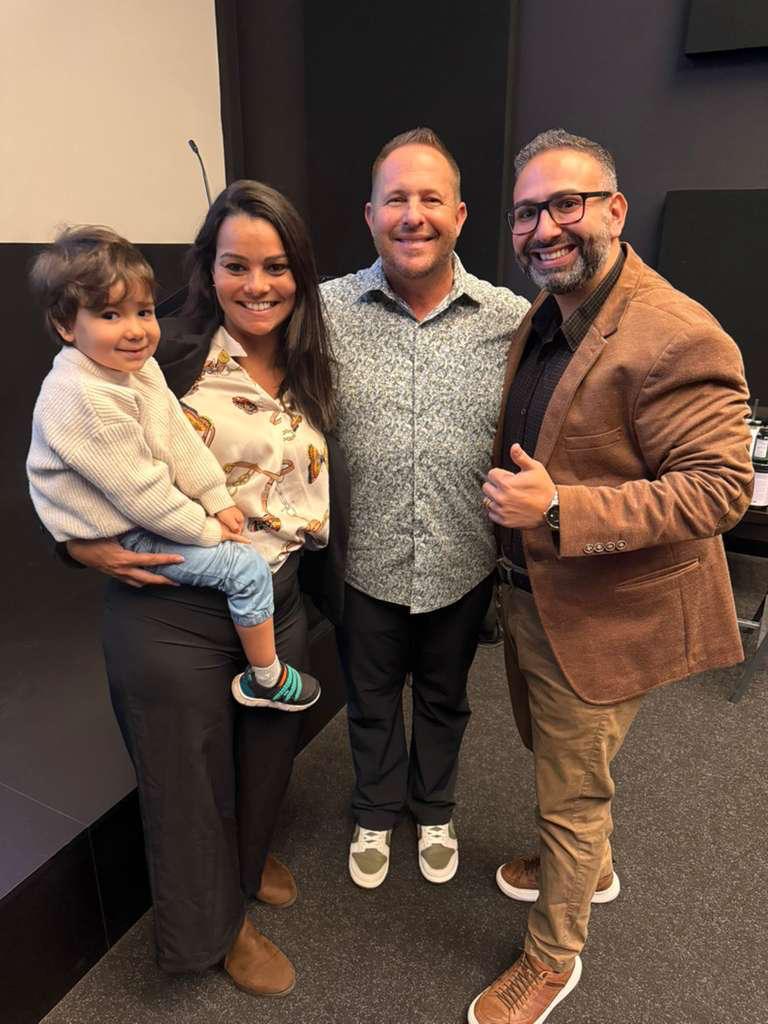 Momento com Pedro e Gi Bianco